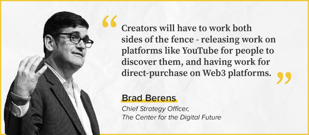 Quote from Brad Berens - Chief Strategy Officer, The Center for the Digital Future